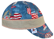 3 Pk. Hybrid Welders Caps Size 7 5/8