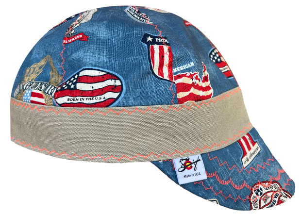 3 Pk. Hybrid Welders Caps Size 7 5/8