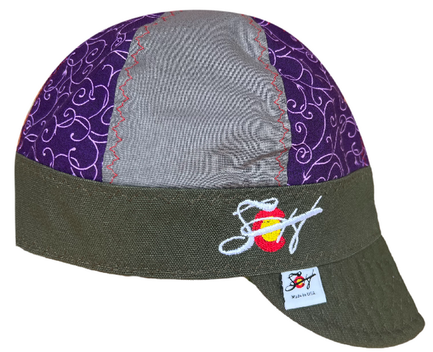 Embroidered Hybrid Welders Caps Size 7 1/8