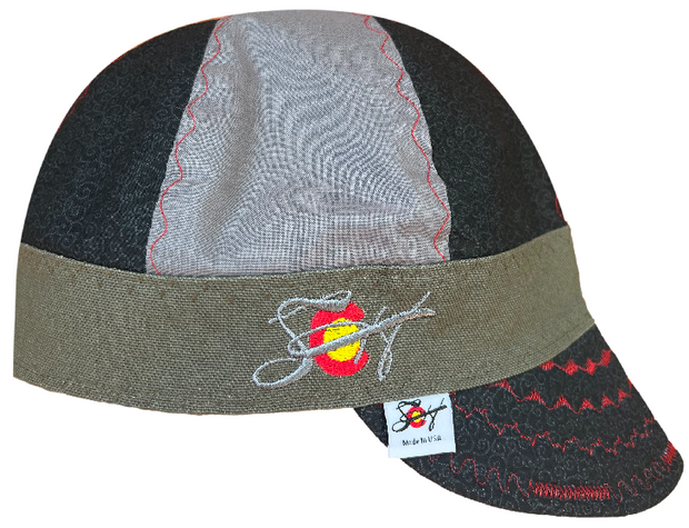 Embroidered Hybrid Welders Caps Size 7 1/8