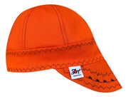 Safety Orange/Black  #SoComfort Welders Cap W/FR Bill *Limited Run*