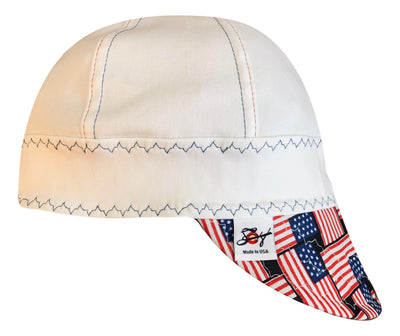 The "Americana" #SoComfort Welders Cap W/FR Bill